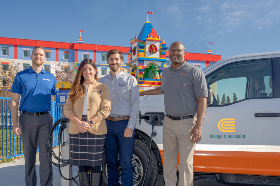 LEGOLAND® New York Installs New Livingston Charge Port Electric Vehicle